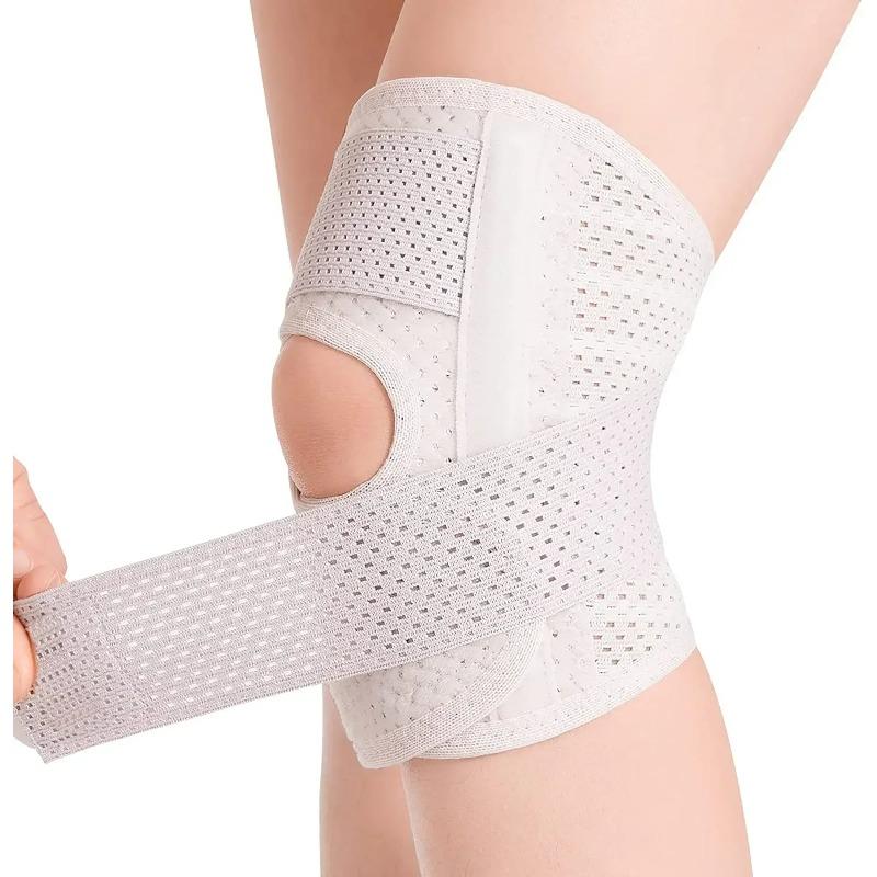 Knee Pads with Side Stabilizers, Breathable and Adjustable Knee Support