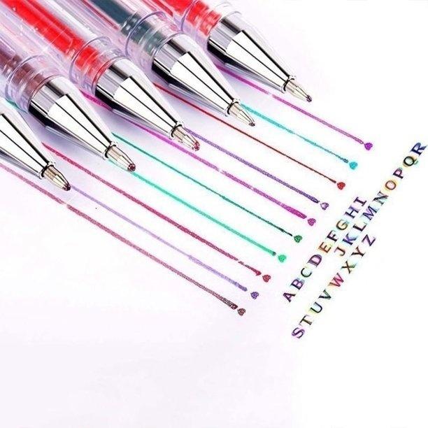 24/48/100pcs Gel Pens for Coloring Books, Color Gel Markers for Drawing Painting Writing, Art  School Supplies