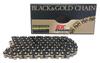 EK QX Ring Seal Chain Black Gold 120L 520SR-X2 & [Caulking Joint] Black/Gold
