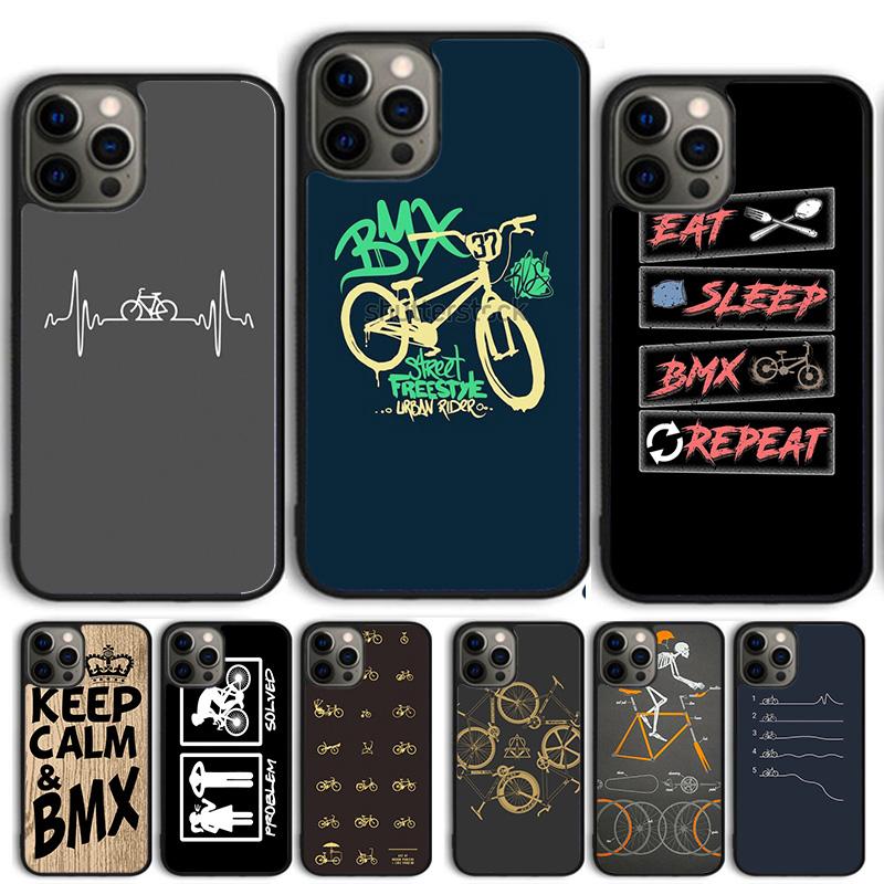Люблю BMX Велоспорт крутой Чехол для телефона для iPhone 17 Air 15 16 14 13 12 Pro Max 11 Pro Max Plus Coque Shell