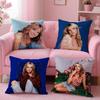 Чехол на подушку Singer B-Britney Spears Удобный двусторонний чехол для подушки Идеально подходит для автомобиля, дивана, спальни и других мест