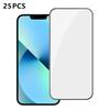 25pcs High-Aluminum HD Tempered Glass Film For iPhone 14 Pro Max, Full-Coverage Screen-Printed Anti-Fingerprint Screen Protector