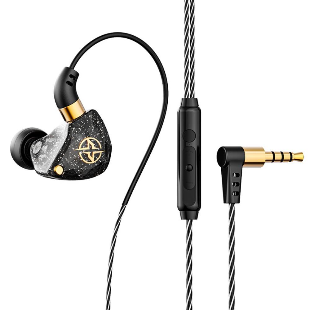 Elbow Wired Headset in-Ear Earpiece Headset Stereo Wired Earbuds Wired Earphone Listen To Music