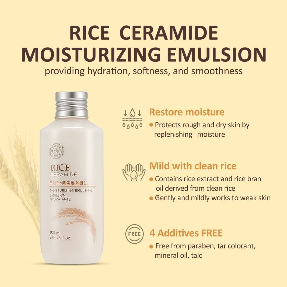 The Face Shop Rice & Ceramide Emulsion 150ml
