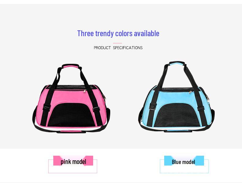 Дышащая Портативная Сумка-Переноска для Путешествий с Домашними Животными для Кошек и Собак