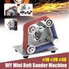 Electric Belt Grinder Belt Sander DIY Polishing Grinding Machine Mini Cutter Edges Sharpener Belt Head Sander DC12~24V