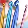 12Pcs Aluminum Oxide Knitting needles Crochet Hook Weave Knitting needles set Needlework Threads for knitting