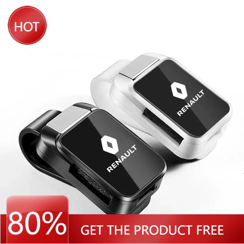 Колпаки на колеса Автомобильный солнцезащитный козырек Бокс для очков Зажим для солнцезащитных очков Для Renault Grand Scenic 4 XMOD Megane Clio 4 Laguna 2 3 Coupe Автомобильная наклейка