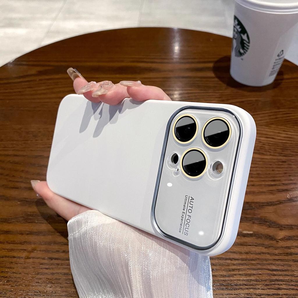 Роскошный мягкий силиконовый чехол с ощущением кожи для IPhone 14 ProMax 14 13 12 Pro Max, большое оконное стекло, защита линз, противоударный чехол