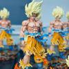 Jt Statue Drogan Boll Z Son Gocool Figure Replaceable Heads Led Base Super Saiyan Gocool Action Figures Collection Mode Toys Gifts