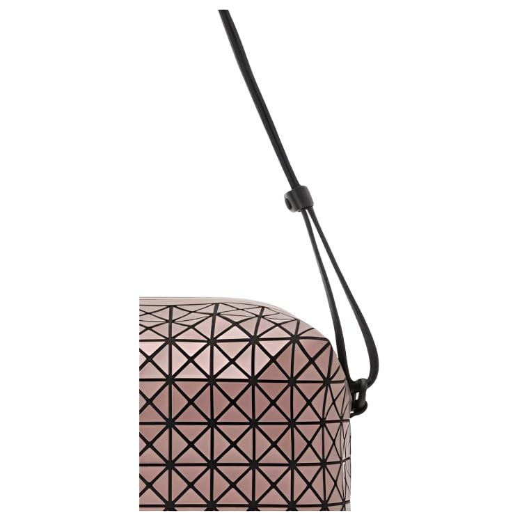 ISSEY MIYAKE Saddle Cotton Blend Polyurethane Shoulder Bag, Crossbody Bag Women's Copper Medal Color BB54-AG631-93