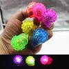 LED Light Up Ring Bumpy Rings Flashing LED Bumpy Jelly Ring Light-Up Toy Birthday Rewards Eggs Filler Glow Party Supplies