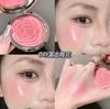 2026 New Model Rose Petal Blush Highlighter Contouring All-In-One Palette Pearlescent Rouge Natural Makeup Hot-Selling Women's Makeup Genuine Product