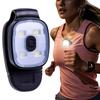 Super Bright LED Running Lights Rechargeable Clip-on Flashlight  Outdoor Hiking