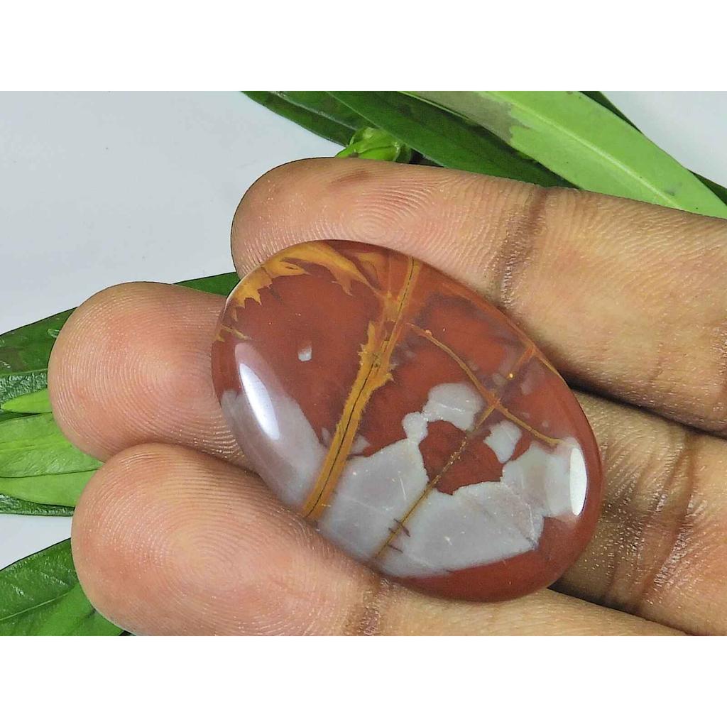 24X36X06MM Natural Noreena Jasper Oval Cabochon Loose Gemstone 50Cts SK-3830