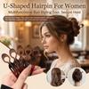 5pcs U-Shaped Hairpin For Women Multifunctional Bun Styling Tool Secure Hold for Daily