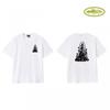 CORT Alcatraz Basic Short Sleeve T-Shirt Phantom Letter Print Couple Streetwear Teens