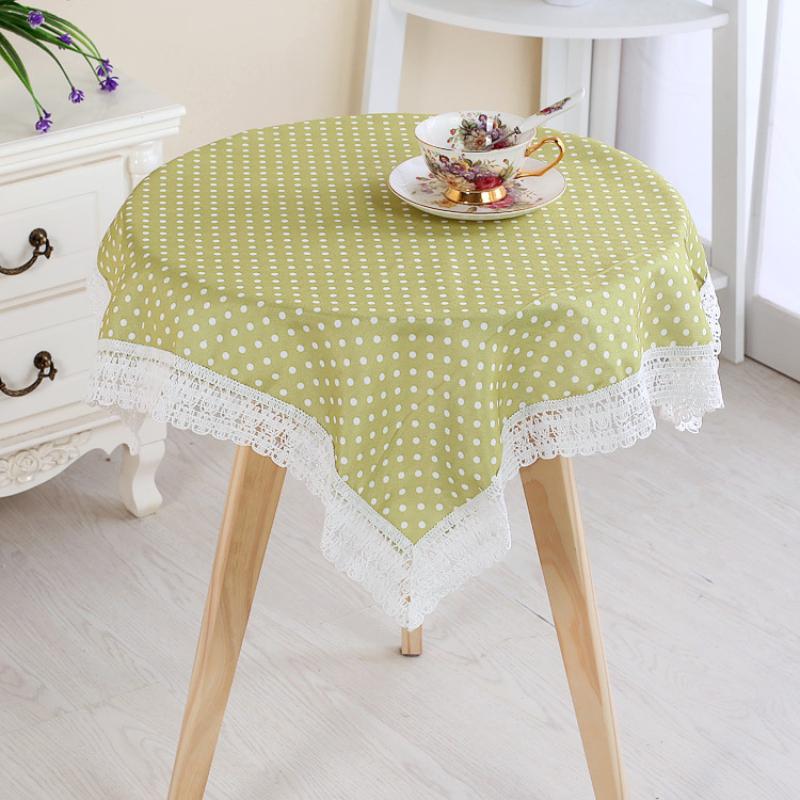 Круглая кружевная скатерть для столовой, украшение для обеденного стола, аксессуары, украшение для чайного стола, прямоугольная крышка для стола для кухни