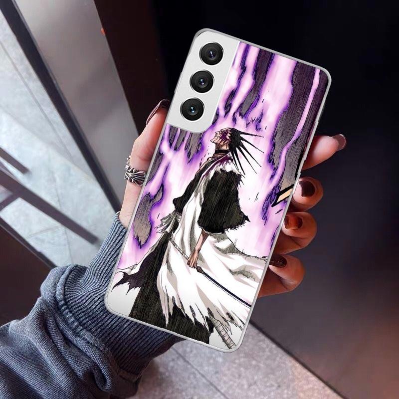 Bleach Zaraki Kenpachi Phone Case For Samsung Galaxy S26 S25 Edge S24 S23 Ultra S22 Plus S21 S20 FE Soft TPU Back Cover Funda Ga