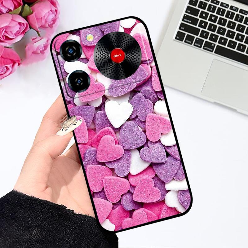 Case For Nubia Music 2 Phone Cover Music2 4G Soft Silicone TPU Coque Shell For ZTE nubia Music Bumper Fundas Cases Color Painted