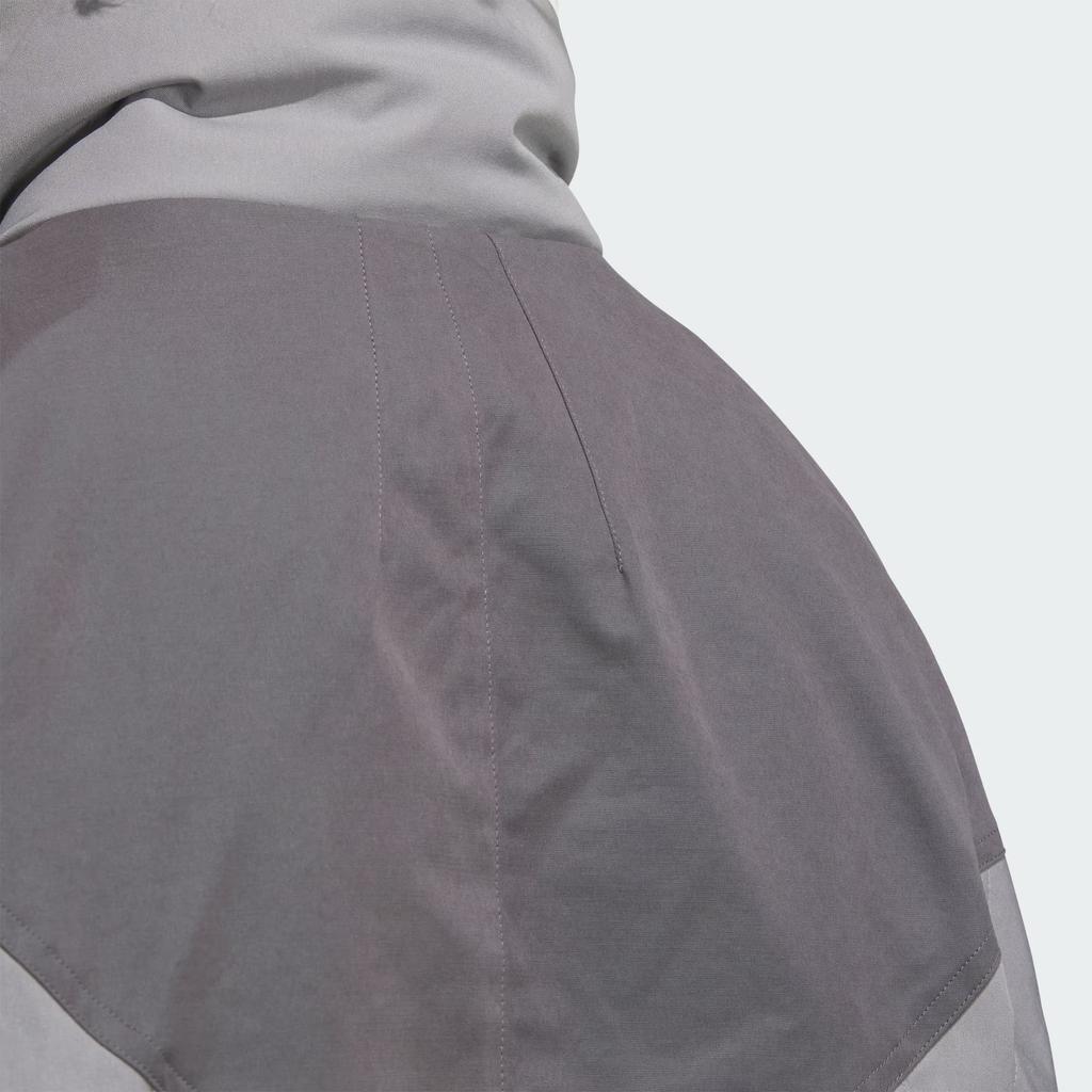 adidas Куртка Fustl P 4, удобная, универсальная, теплая, спортивная, повседневная, хлопковая, мужская, серая, JM6146