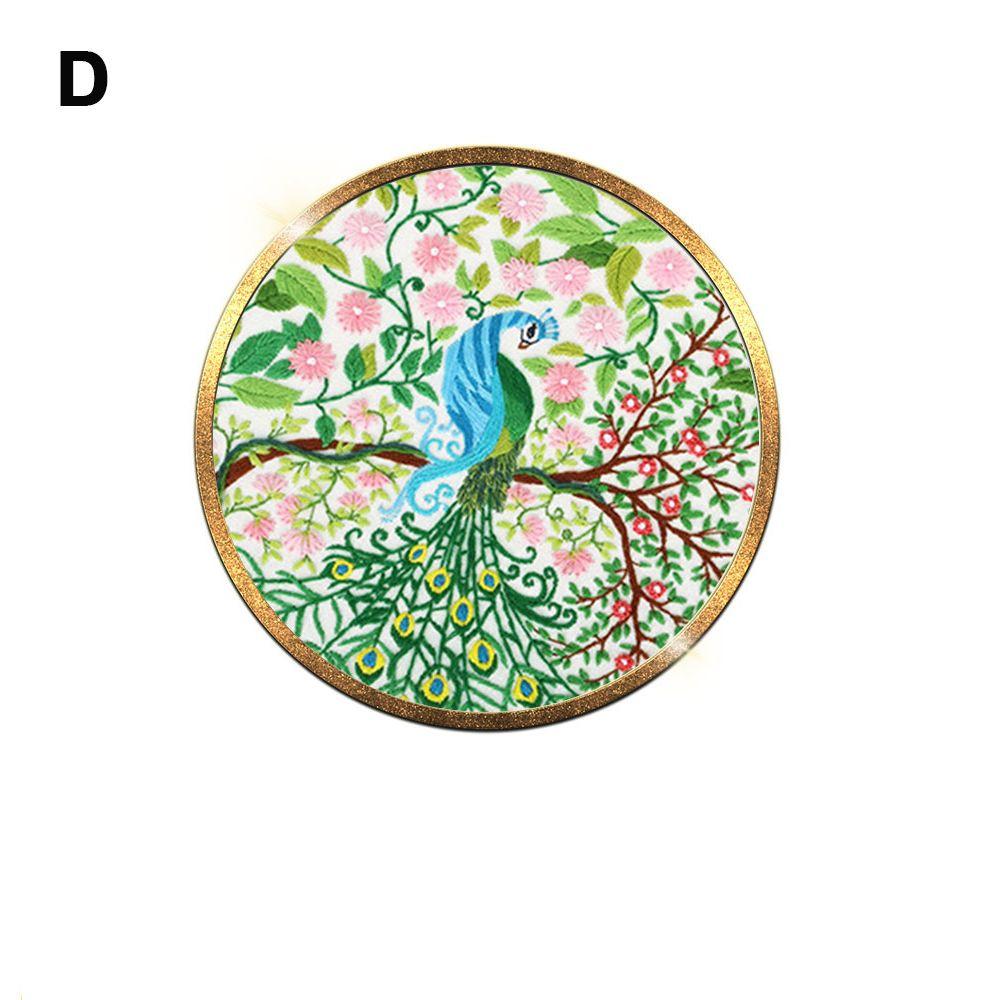 Crafts Home Decoration Handmade Cloth Threads Tools Cross Stitch Embroidery Kit DIY Starter Suits