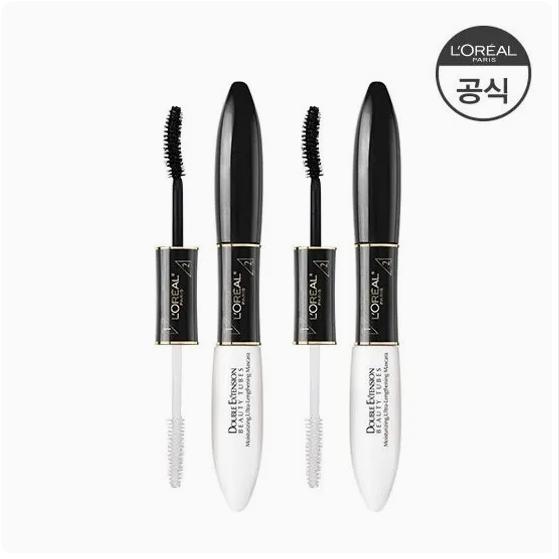 L'Oreal Paris Тушь для ресниц Double Extension Beauty Tube 14 мл x 2