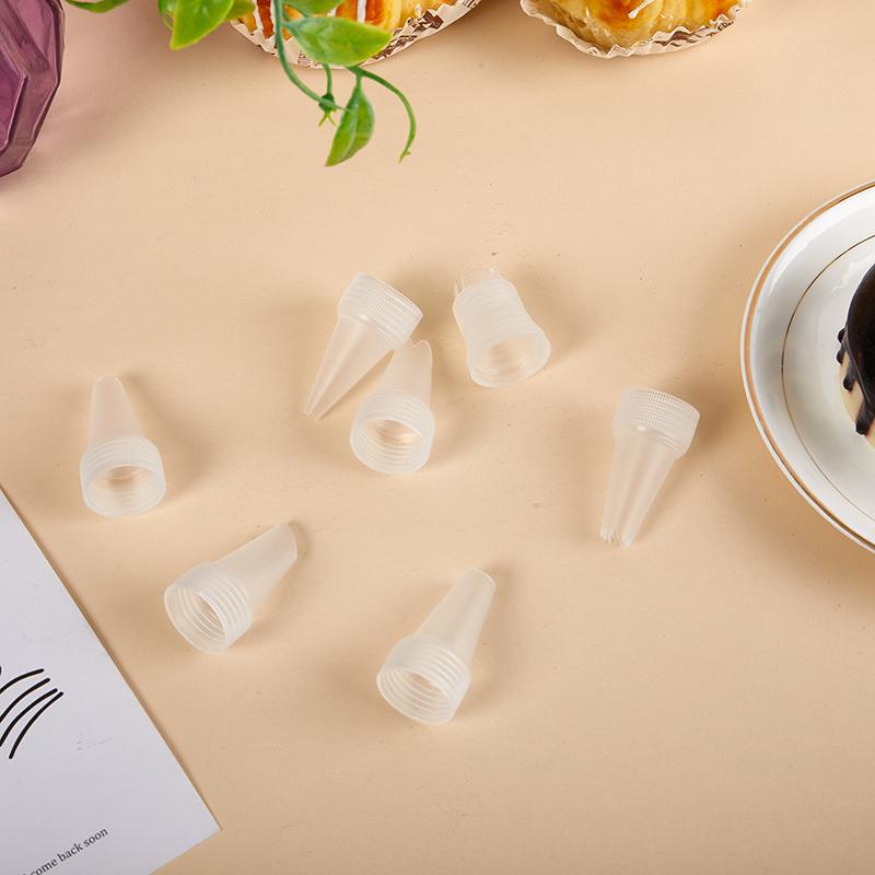 Пластиковые трубочки Насадки для глазури Насадка для цветов Имитация кексов Крем Клей Украшение торта Советы по выпечке Инструменты для выпечки