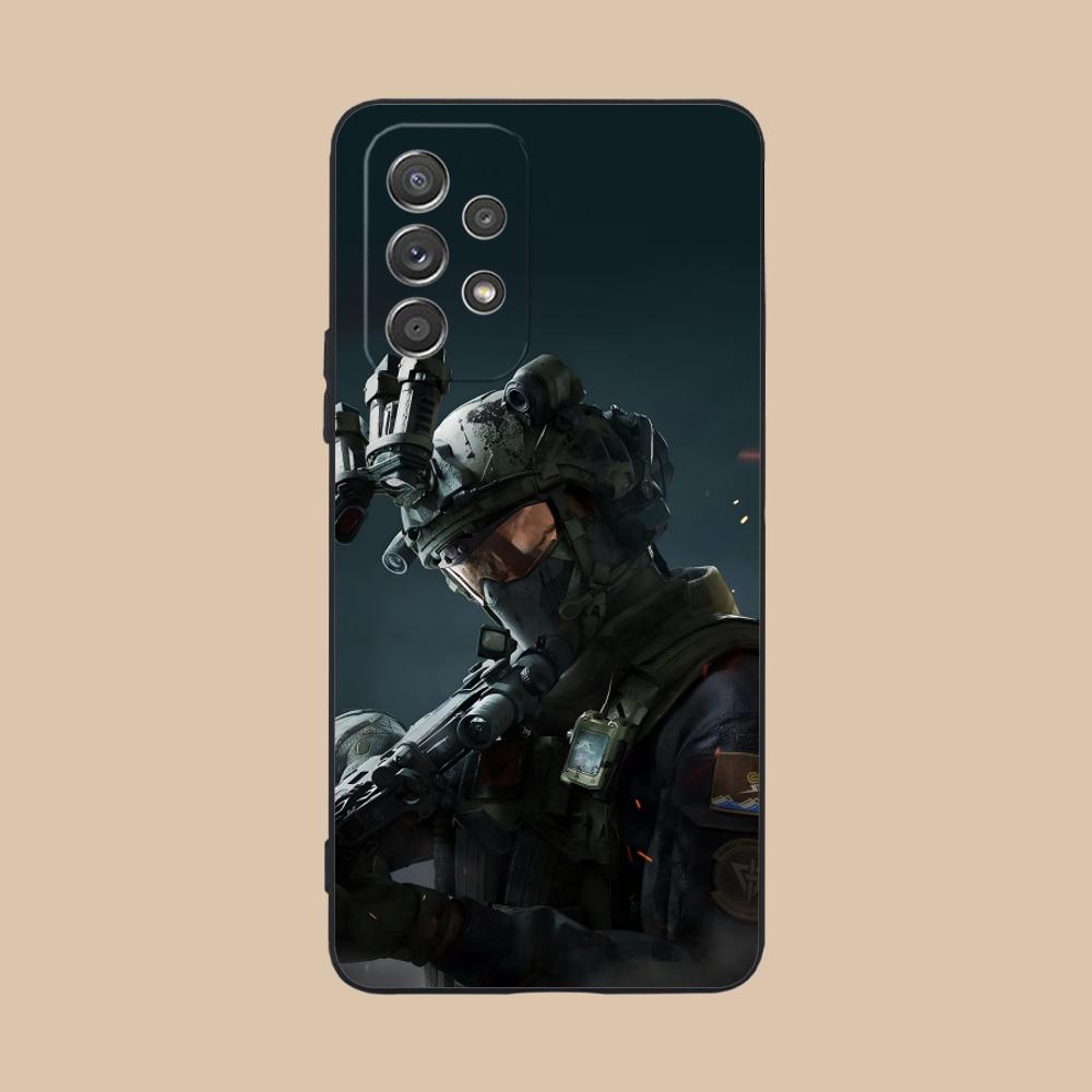 Игровой чехол Delta Force из матового ТПУ для мобильного телефона Samsung Galaxy M55 54 42 35 34 33 32 23 22 15 14 13 12 F55 5G Цветная крышка