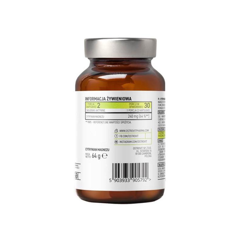 OstroVit Pharma Цитрат магния, 60 капсул