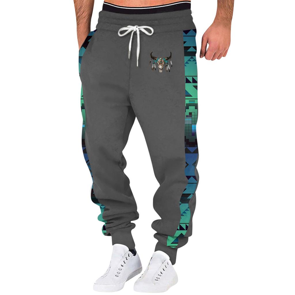 Весенние спортивные брюки для фитнеса мужские свободные повседневные спортивные штаны из хлопка