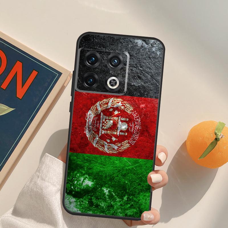 Чехол Флаг Афганистана Для OnePlus 13T 10T 10R 12R 13R 15 13 12 11 10 9 Pro Nord CE 5 2 3 4 Lite N20 N30 Обложка