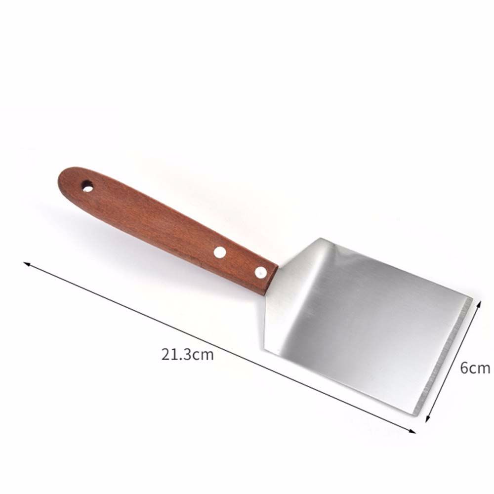 Handle Cooking Utensil Fried Baking BBQ Shovel Cooking Turner Kitchen Accessories Fish Spatula