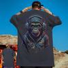 3d Hip Hop Monkey Print Short Sleeve T-Shirt For Men Street Trend Man Clothes Funny Men's T-Shirt Summer Casual Quick Dry Tees
