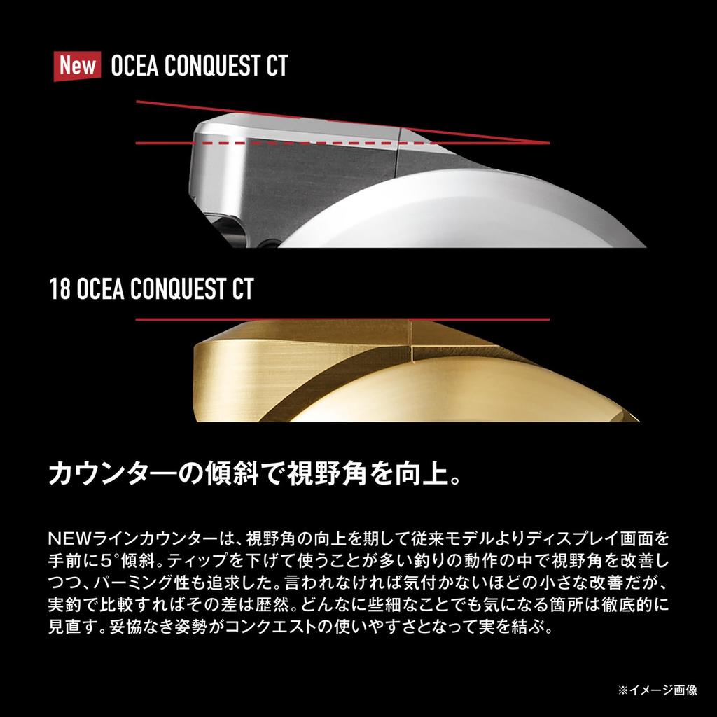 SHIMANO 24 Ocea Conquest CT 301XG Мультипликаторная катушка (Левая ручка)