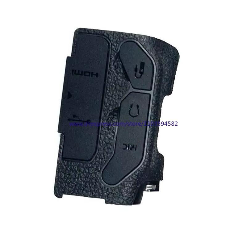 Original New Body Rubber for Canon EOS 90D Front Hand Grip Side Left Rear Thumb Cover Leather + Tape Camera Repair Part