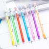 10 Pcs Translucent Pencil Non-Sharpening Stackable Pencils Multipoint Pop Up Plastic Pencil
