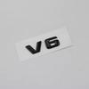 1 шт. Автомобильная наклейка ABS с обозначением объема двигателя V6 V8 V10 V12, боковая наклейка на автомобиль, задний значок на багажник Для Mercedes-Benz BMW