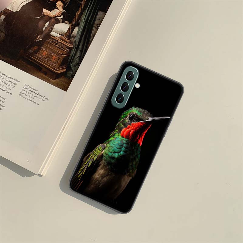 Hummingbird Phone Case for Samsung A54 A14 A24 A34 A17 A37 A57 A55 A35 A25 A15 A07 A05S A04S A12 A22 A32 A52S A72 Galaxy Note 20