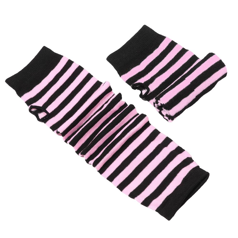 Девушки Длинные рукава Хлопок Без пальцев Длинные перчатки Handschoenen Локтевые варежки Напульсник Утеплитель для рук