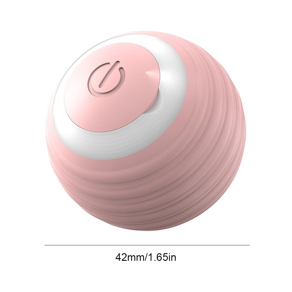 Electric Cat Ball Toys Automatic Rolling Smart Cat Toys Interactive for Cats Training Self-moving Kitten Toys for Indoor Playing