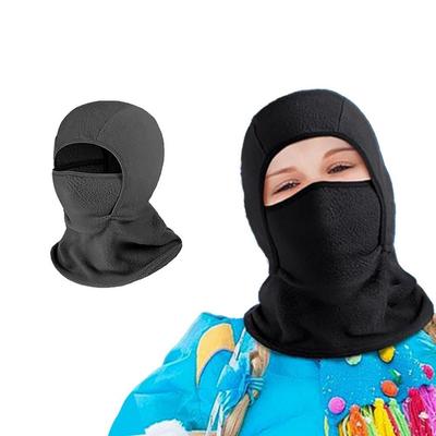 Теплая шапка с капюшоном, ветрозащитная манишка, новая шапка-бини, унисекс