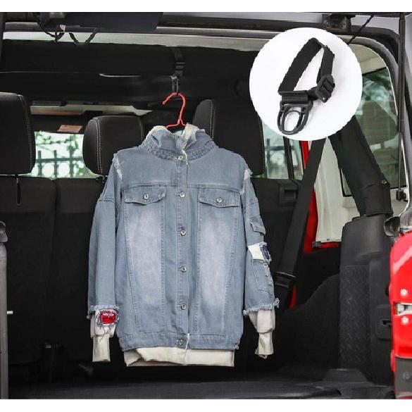 Крючок для одежды на дугу безопасности для Jeep Wrangler JK JL Unlimited 2007-