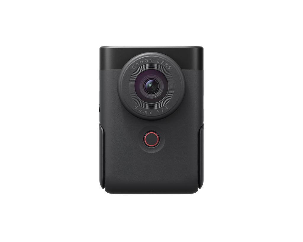 Камера Canon PowerShot V10, Компактная камера для влоггеров и создателей контента с фиксированным широкоугольным объективом 19 мм, Видео 4K, Распознавание лиц, Встроенный микрофон, Live