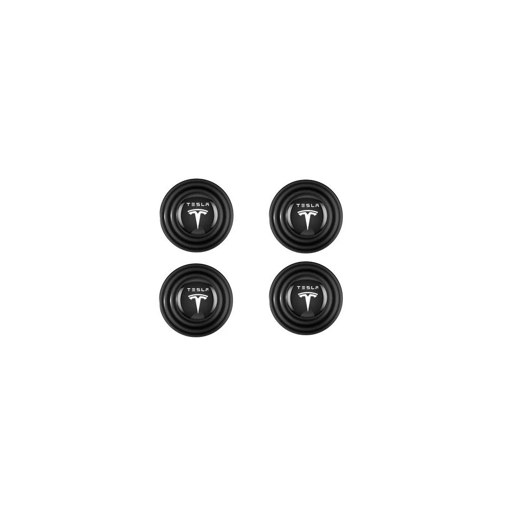 Car Sticker Tesla 4/8/10/20PCS Car Door Bumper Buffer Stickers Trunk Anti-Noise Buffer Adhesive Decals For Tesla Model 3 Model Y