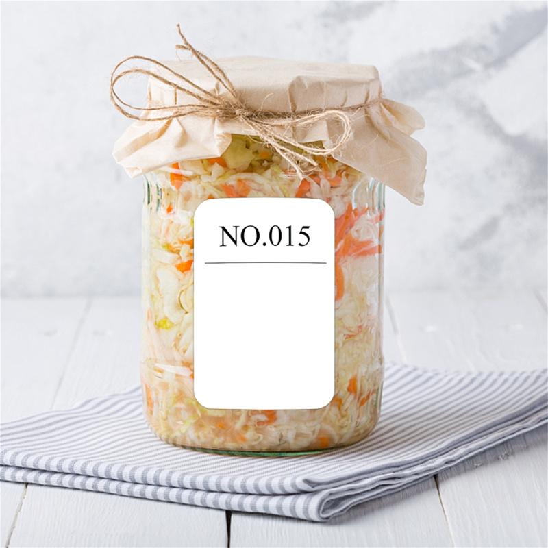 216 шт. самоклеящихся этикеток, водонепроницаемых, маслостойких, предварительно напечатанных, наклеек в минималистичном стиле для кухни