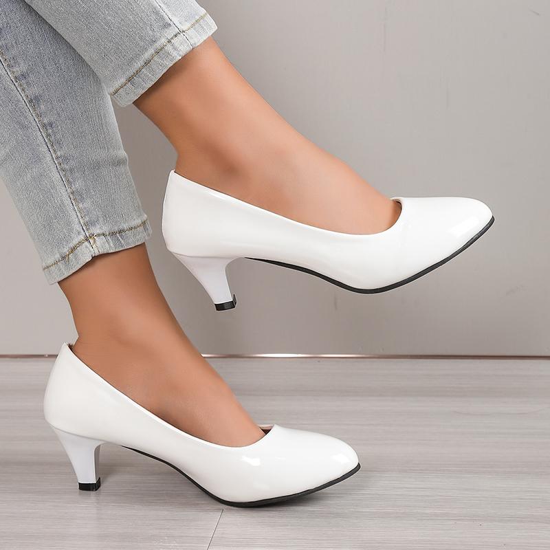 Fashion Women Pumps Nude Shallow Mouth Women Shoes Fashion Office Work Wedding Party Shoes Low Heel Shoes Summer Woman Zapatos De Mujer