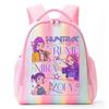 K-Pop Anime Demon & Witch Hunter Student Rainbow Backpack (HUNTR/X)