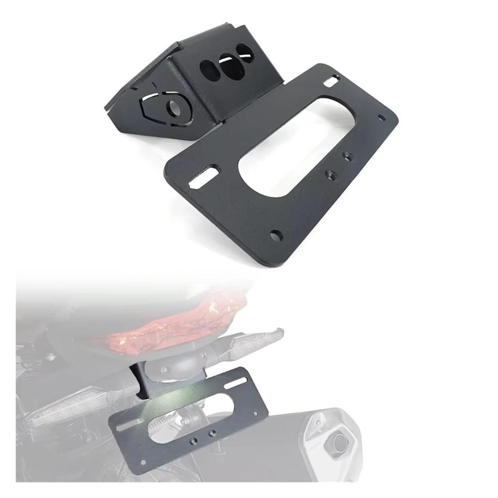 Motorcycle License Plate Holder for Ninja 250 400 2018-2025 Z250 Z400 2019-2025 Motorcycle Rear