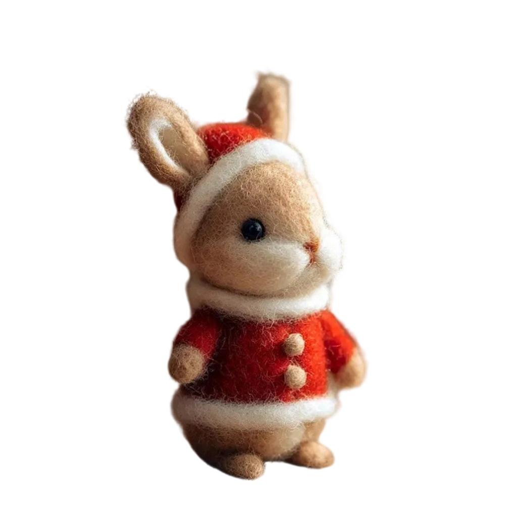 Christmas Ornaments, Handmade Wool Christmas Decor - Gift For Kids